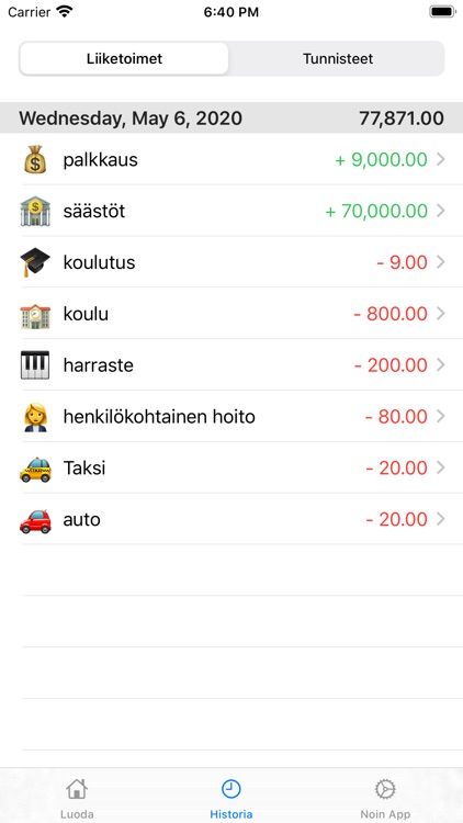 Kustannuseuranta screenshot-5