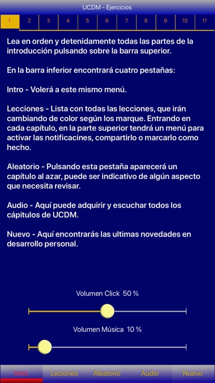 UCDM - Ejercicios