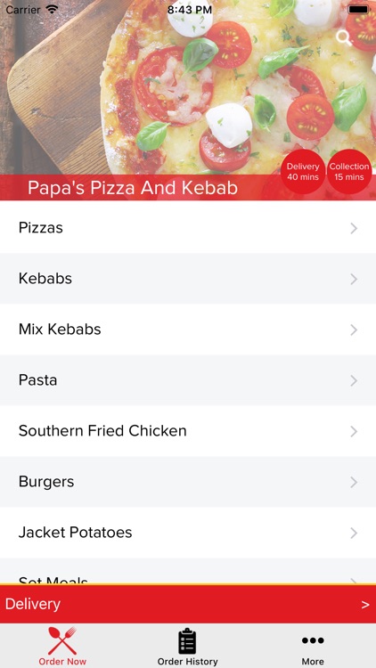 Papa's Pizza And Kebab.