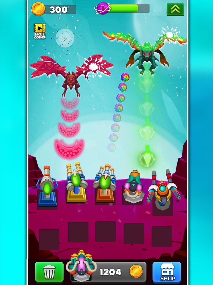 Idle Paintball Shooting Game