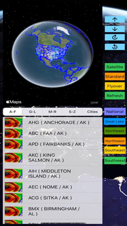 US NOAA Radars 3D