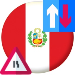 Peru road signs