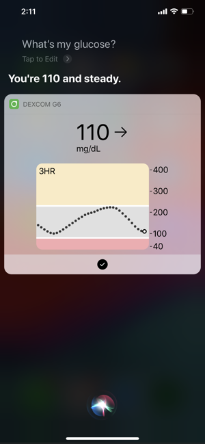 Dexcom app g6