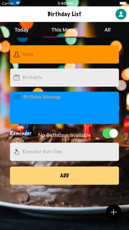 Birthday Wish Reminder 2019