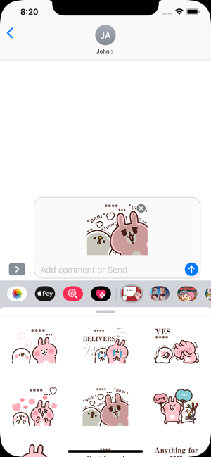 Piske & Usagi Custom Stickers(圖1)-速報App