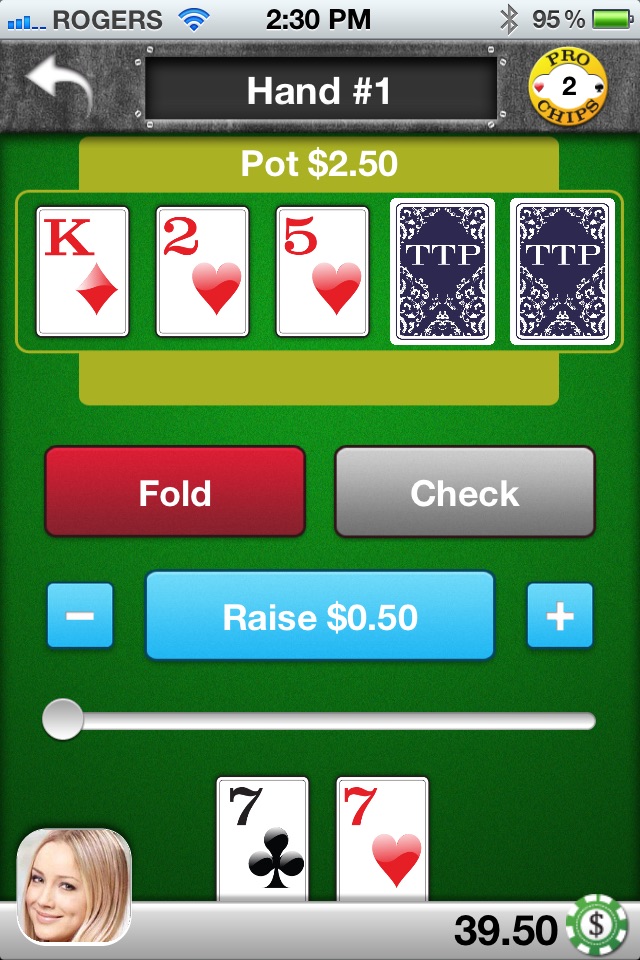 Texas Turn Poker (TTP) screenshot 2