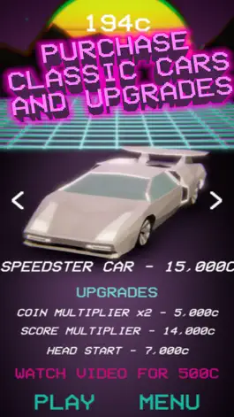 Game screenshot Retro Road - Retrowave apk