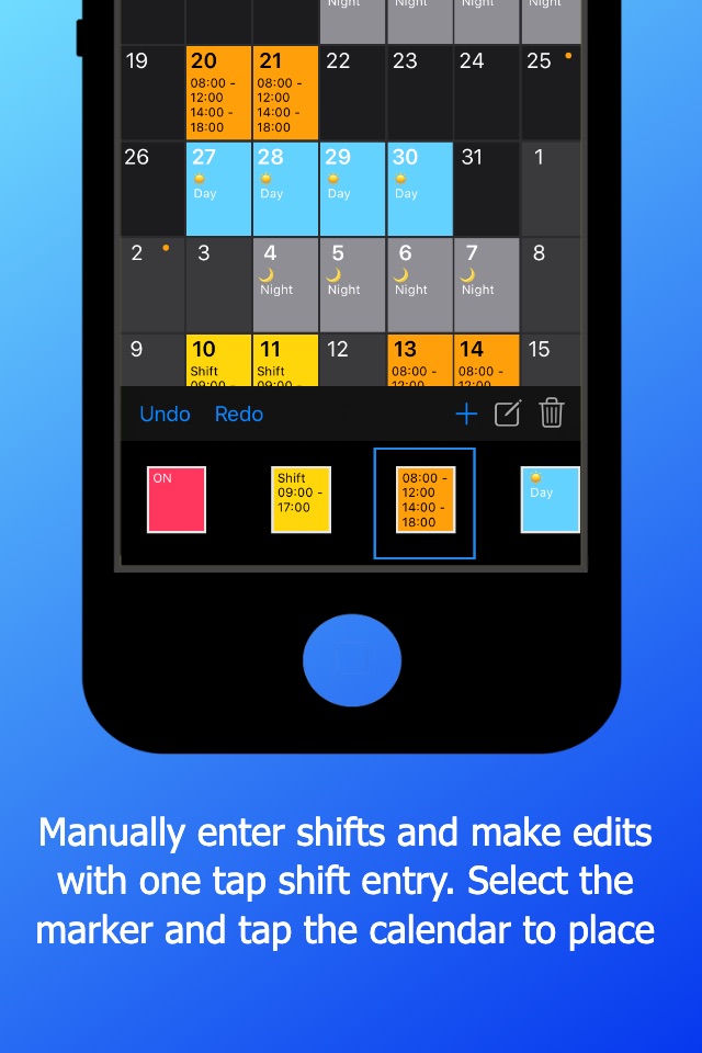 Rota Calendar screenshot 4