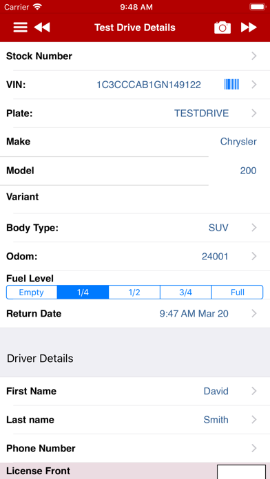 QAutoScan Appraisal screenshot 2