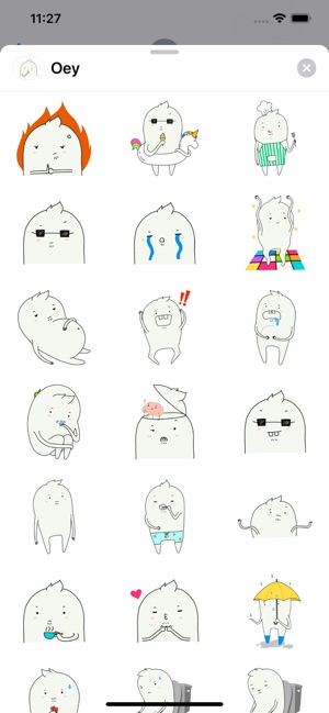 Oey - iMessage Stickers(圖2)-速報App