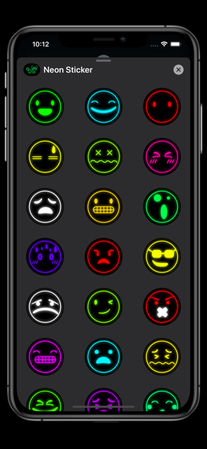 Neon Emoji Stickers(圖2)-速報App