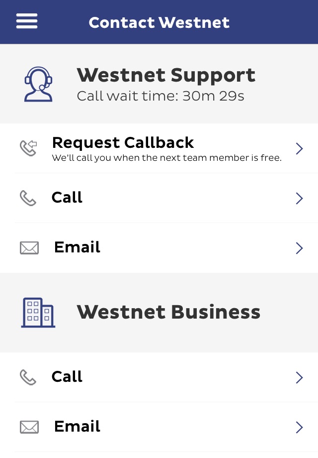 Westnet Support screenshot 4