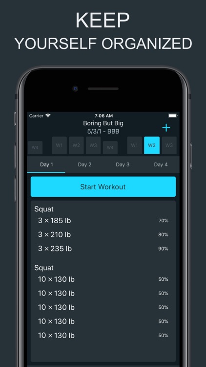 Ultimate 5/3/1 - Workout Log screenshot-4