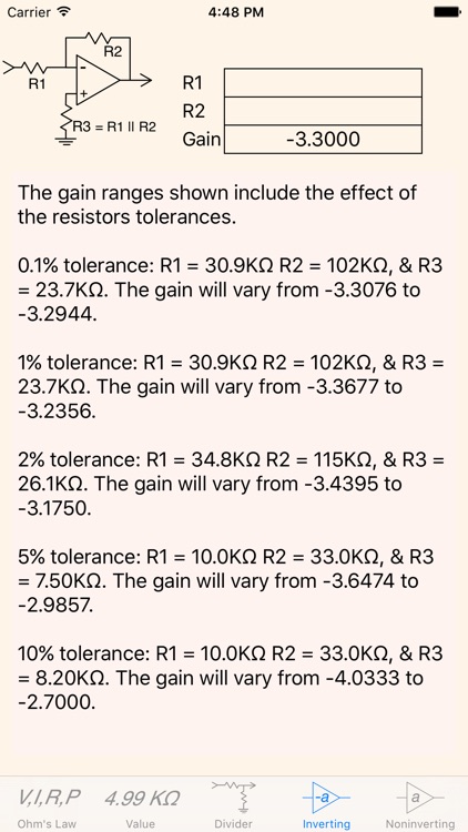 Standard Values