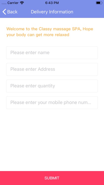 Classy massage SPA screenshot-3