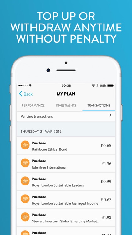 Wealthify Saving & Investments screenshot-4