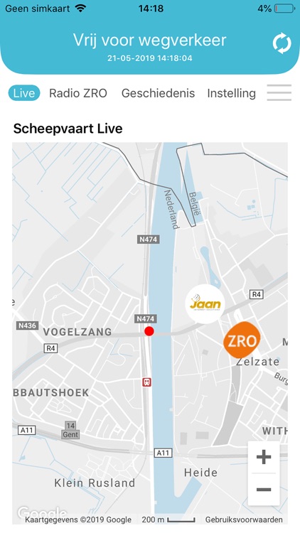 Zelzatebrug Live