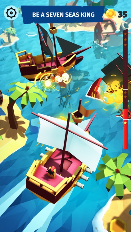 Pirate Sea Kings: Ship Voyage screenshot-3