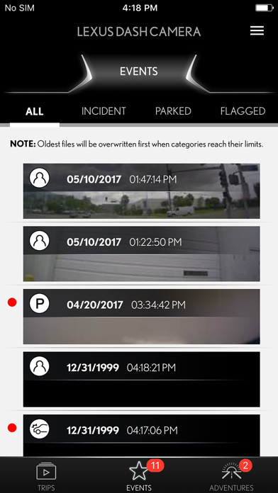 Lexus Dashcam Viewer screenshot 2