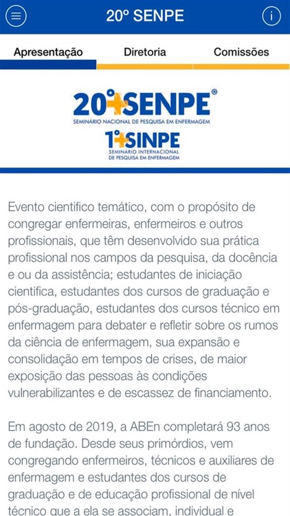 20° SENPE E 1° SINPE