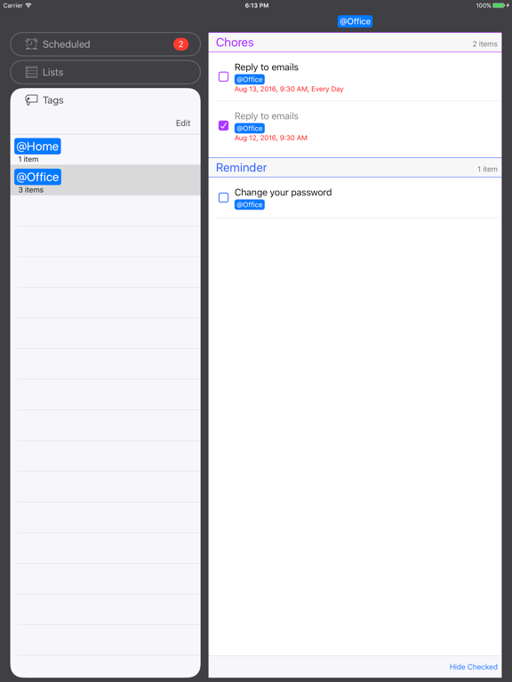 Screenshot #5 pour Tekano - Checklist & Alarm -