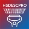 The barcode scan application for HSDESCPRO