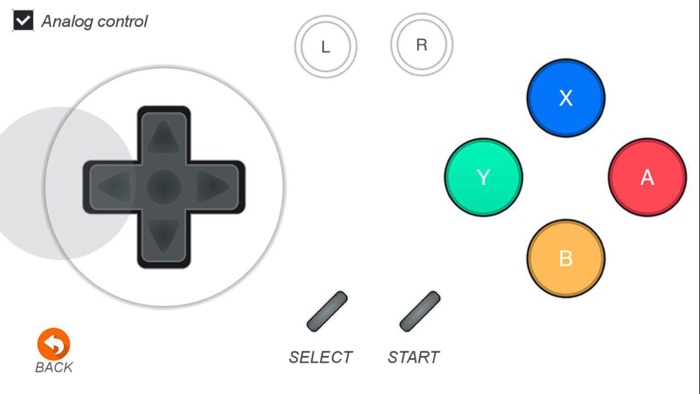 Simple Virtual Gamepad