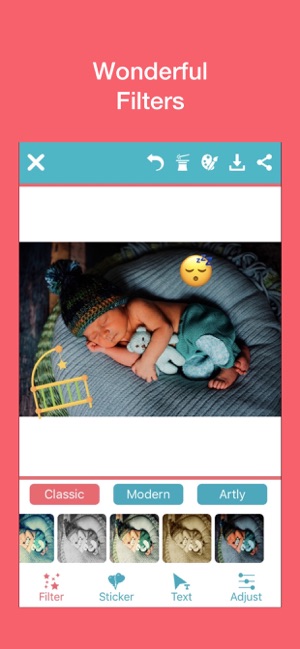 Baby Photo-Editor Milestone(圖3)-速報App