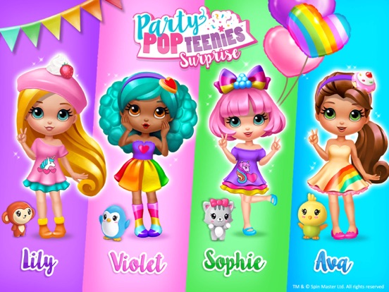 Party Popteenies Surprise на iPad