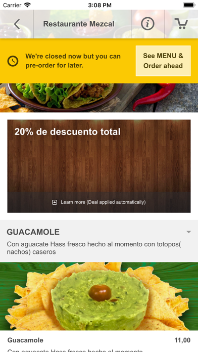 Restaurante Mezcal screenshot 3