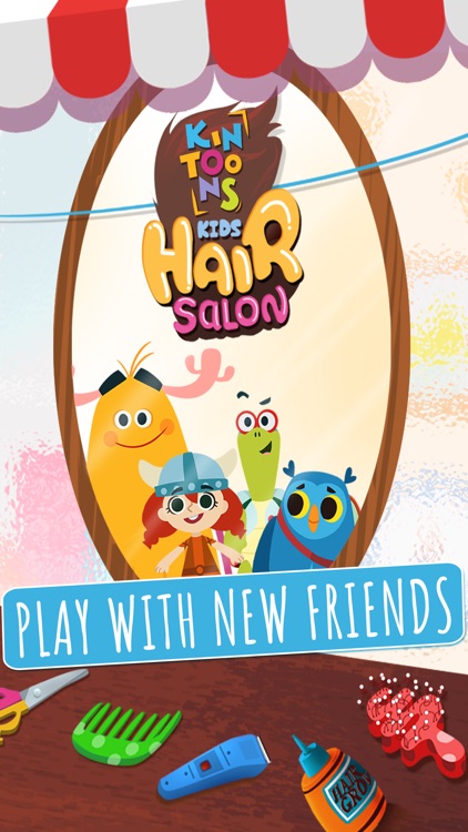 Kids Hair Salon - KinToons screenshot-0