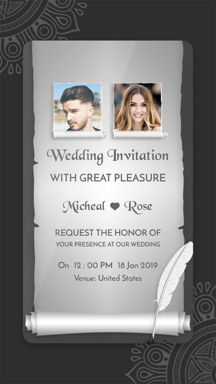 Digital Invitation Card Maker screenshot-7