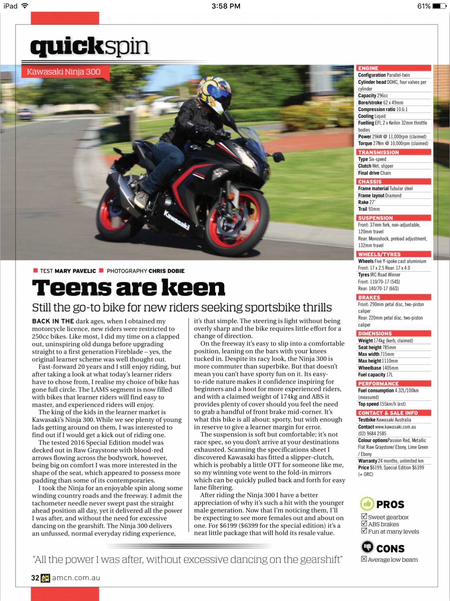 Australian Motorcycle News Mag screenshot 3