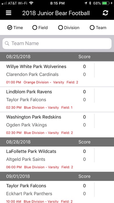 Chicago Park Dist. - Athletics screenshot 4