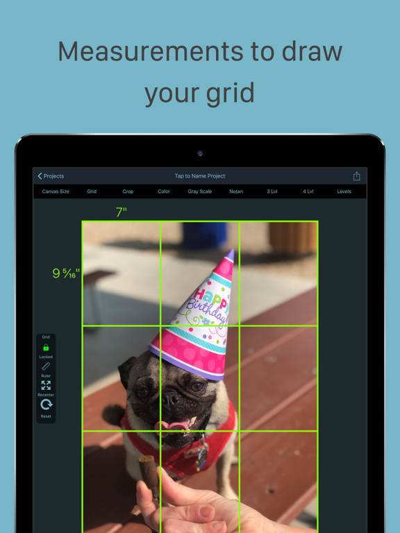 Grid Painter App voor iPhone, iPad en iPod touch AppWereld