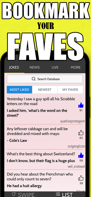 JokesApp: Jokes & Comedy(圖4)-速報App