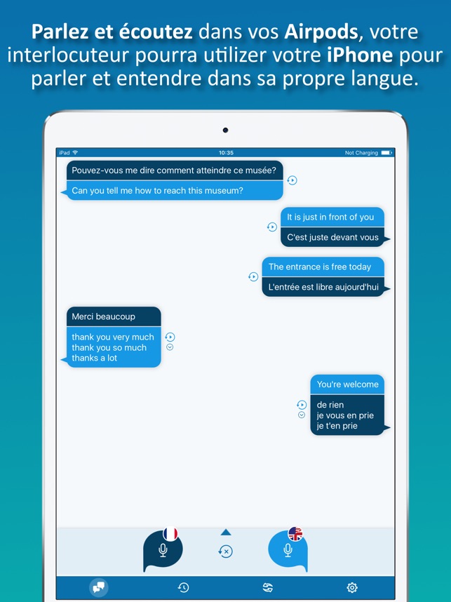 Traducteur Vocal Reverso Dans L App Store