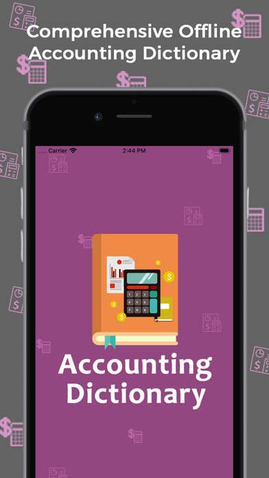 How to cancel & delete Accounting Dictionary :Offline from iphone & ipad 1
