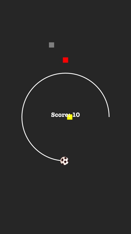 Circular Football Rolling