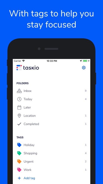 Taskio: Tasks & To-Do list screenshot-3