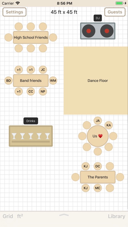 Seat Puzzle for Floor Plans screenshot-0