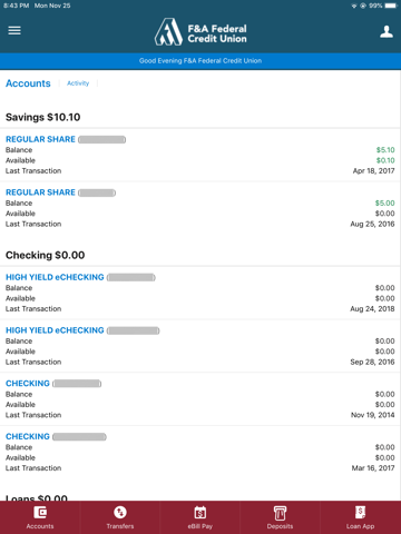 F&A Mobile Banking screenshot 4