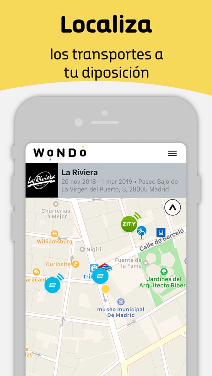 WoNDo: el transporte en Madrid screenshot-5