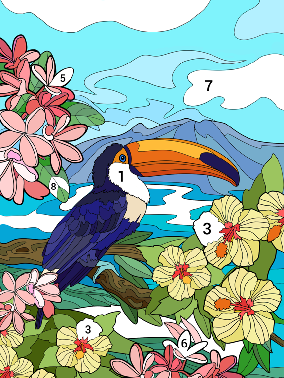 Happy Color™ – игра раскраска на iPad