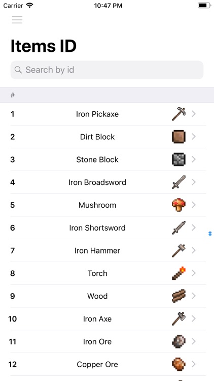 Pocket Wiki Plus for Terraria