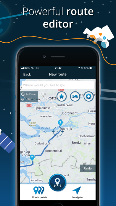 MyRoute-app Navigation screenshot 2