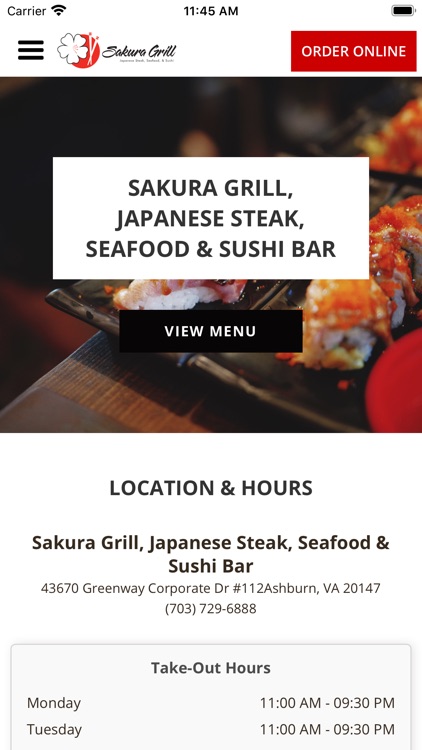 Sakura Grill - Ashburn