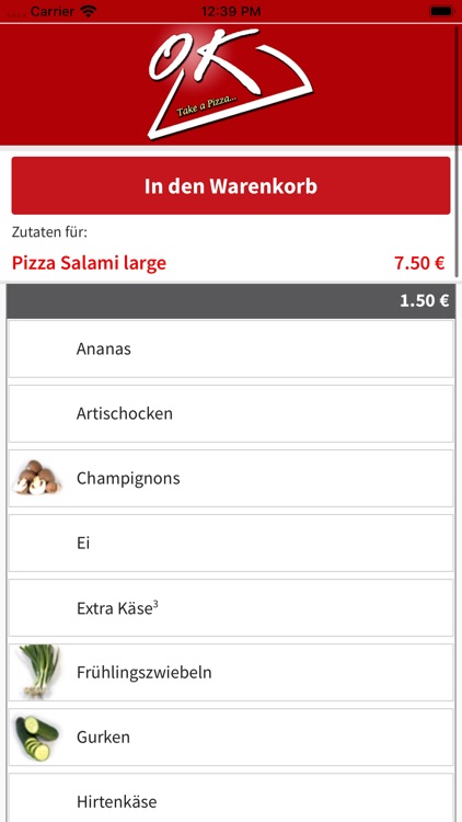 OK Pizza Lieferservice screenshot-4