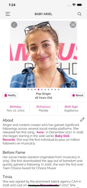 Famous Birthdays