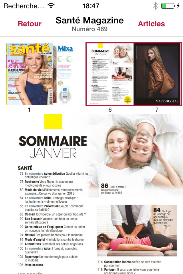 Santé Magazine Mag screenshot 2